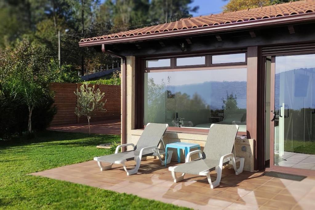 Casa Nueva De Vigo Rural Mos Con Jacuzzi Y Chimenea Para Escapada Romantica 외부 사진
